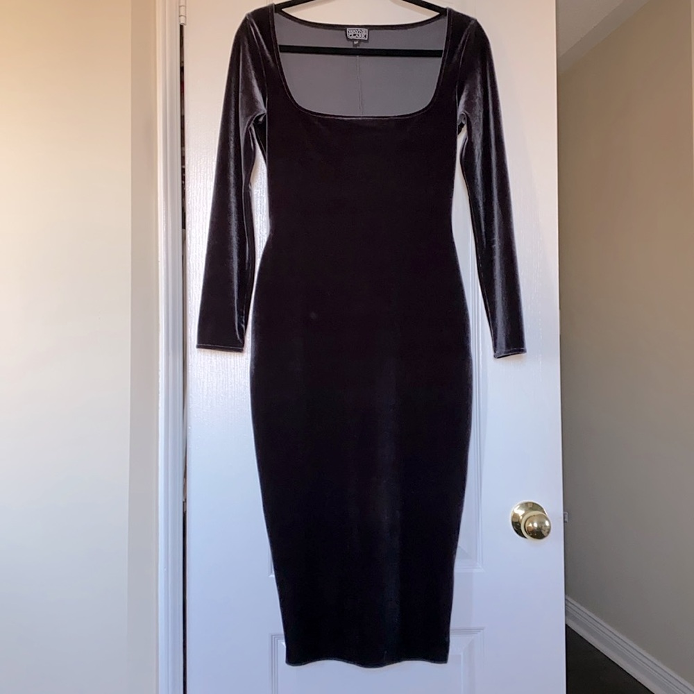 Vintage Wayne Clark velvet dress size S
